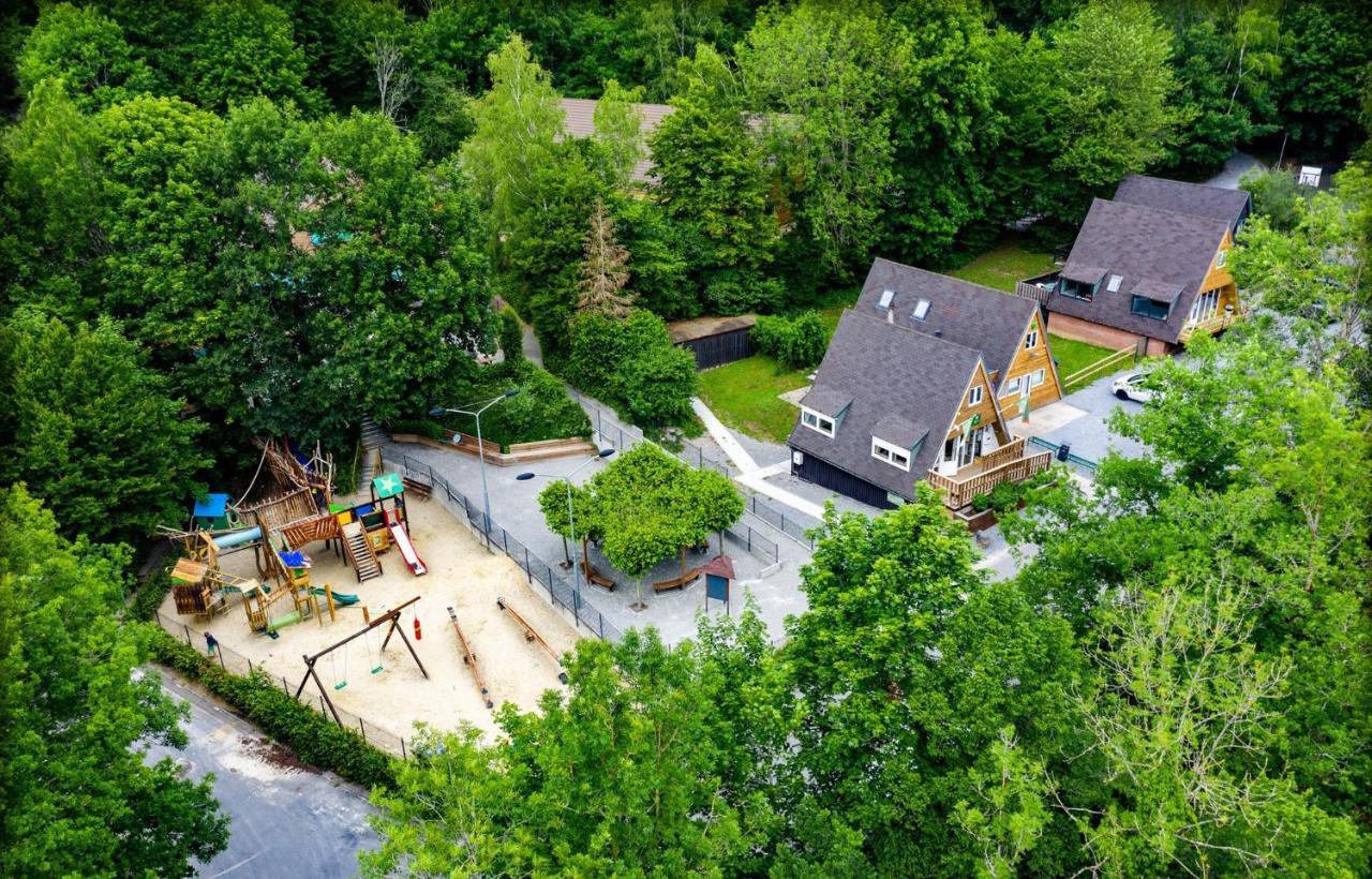 Het Boshuisje In Durbuy Vila Exterior foto